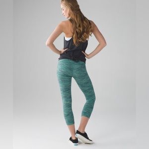 Lululemon Wunder Under Space Dye Leggings -Size 10